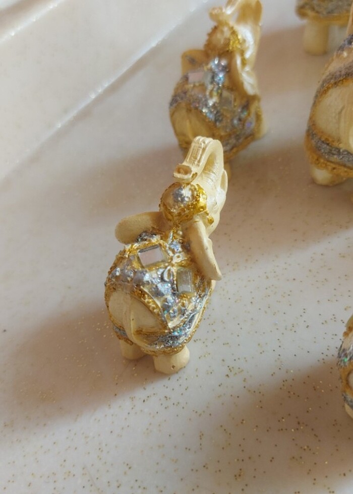 Vıtrın minyatür fil figürleri - Görsel 3