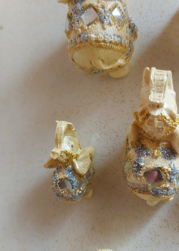 Vıtrın minyatür fil figürleri - Görsel 5