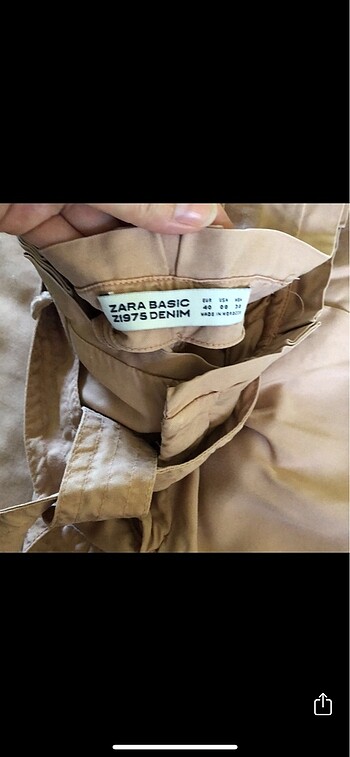 l Beden ten rengi Renk Zara pantolon