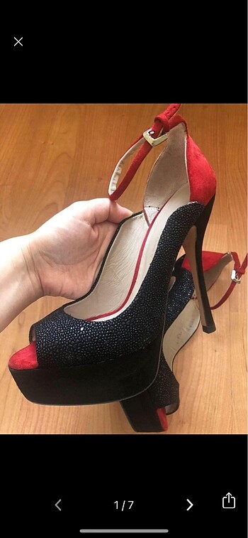 Zara topuklu ayakkabı
