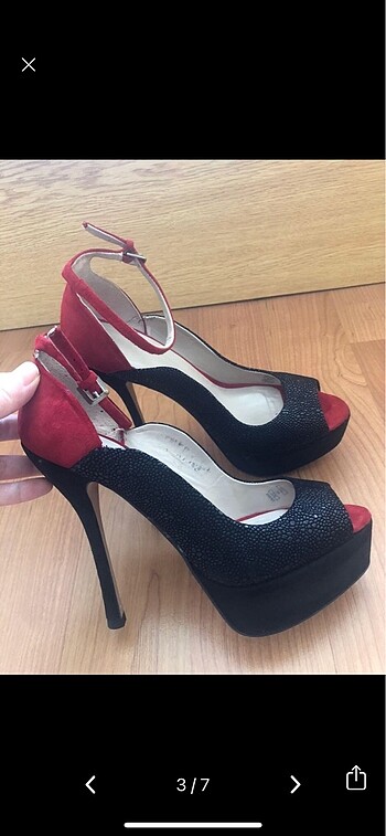 39 Beden Zara topuklu ayakkabı