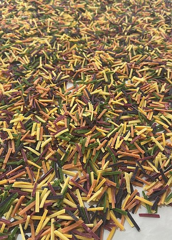 Renkli Sebzeli Boncuk Erişte - Görsel 7