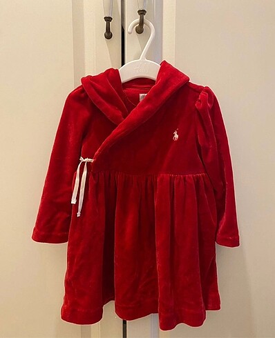 Ralph Lauren Kız Bebek Elbise