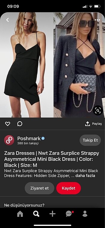 s Beden Elbise zara