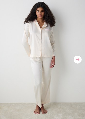 Penti saten pijama takımı - Görsel 3