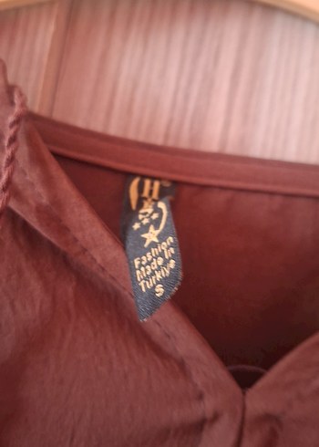 Kadın Kahverengi Bohem Uzun Keten Elbise - Görsel 5