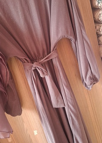 Bohem Gri Soyut Desenli Hafif Perde - Görsel 6