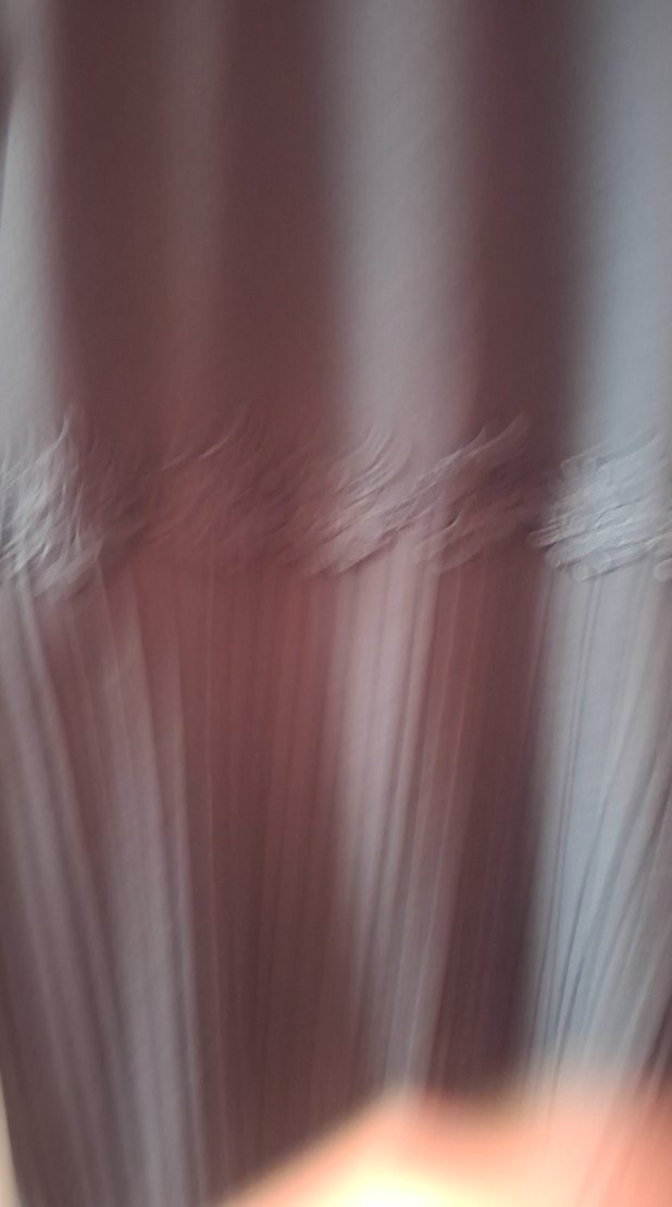 Siyah Piliseli Uzun Kollu Uzun Elbise - Görsel 5