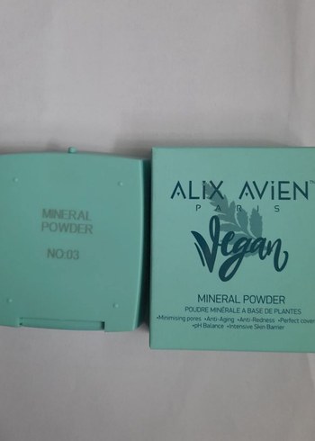 Alix Avien Bej Vegan Mineral Pudra no03 - Görsel 3