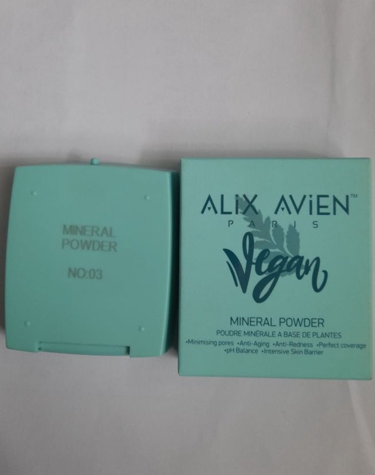 Alix Avien Bej Vegan Mineral Pudra no03 - Görsel 3