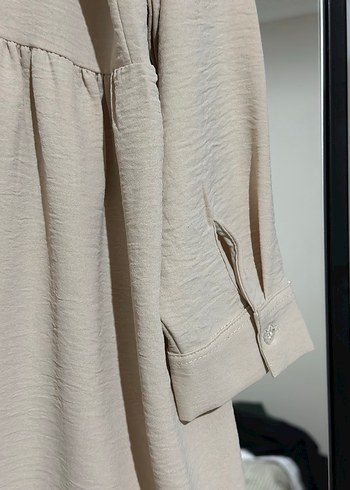 Bej kadın tunik - Görsel 2