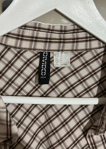 Kadın Kahverengi Kareli Uzun Kollu Gömlek - Görsel 6