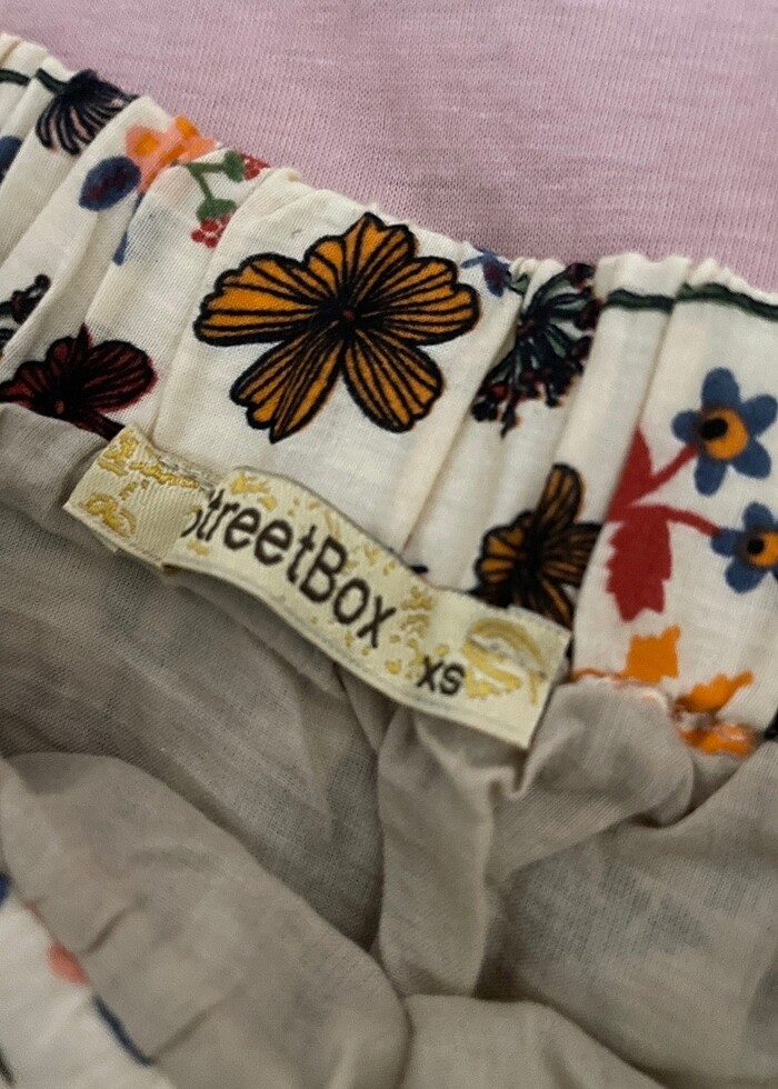 Midi çiçekli etek - Görsel 2