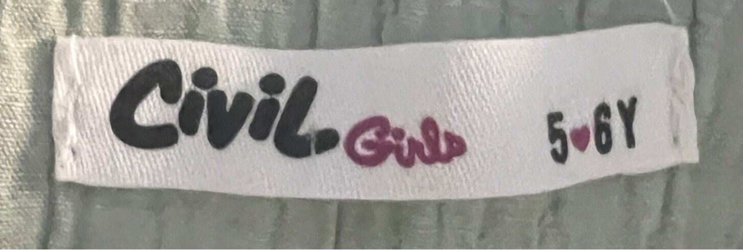 5 Yaş Beden Civil elbise