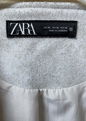 xl Beden gri Renk zara bomber ceket