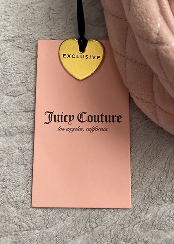 Orijinal juicy couture jirai kei çanta - Görsel 2