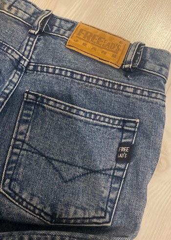 Kadın Mavi Normal Paça Denim Pantolon - Görsel 2