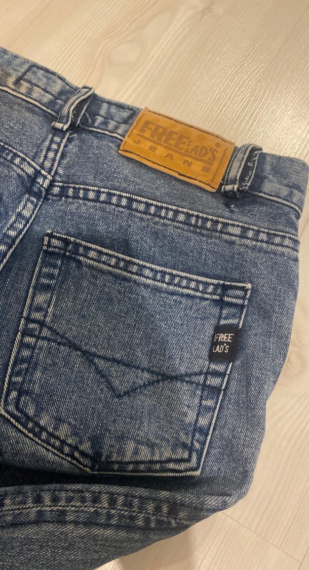 Kadın Mavi Normal Paça Denim Pantolon - Görsel 2