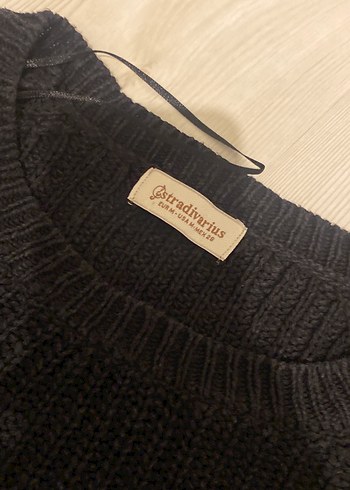 Siyah Kadın Triko Kazak - Görsel 2