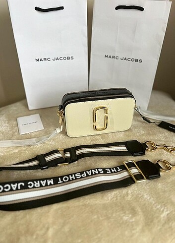 Marc Jacobs Snapshot White Multi Çanta 