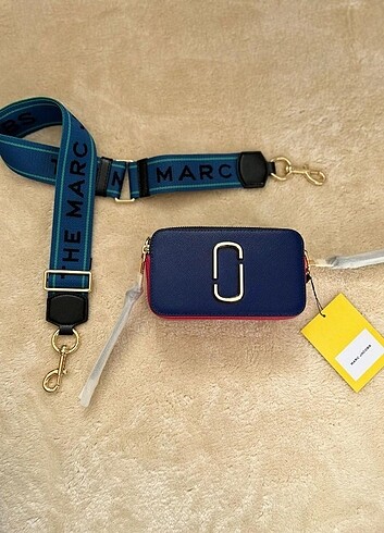 Marc Jacobs Snapshot Academy Blue Çanta 