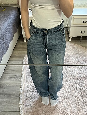 bershka baggy jean