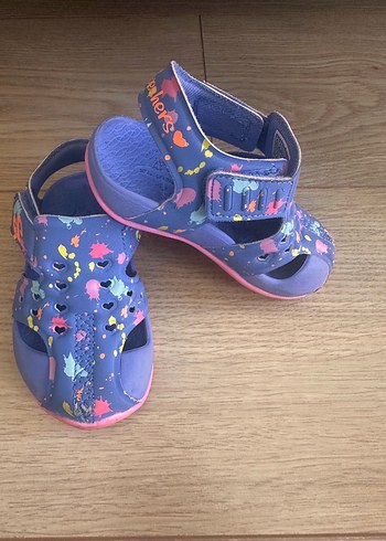 Skechers sidewave Mavi Kız Sandalet
