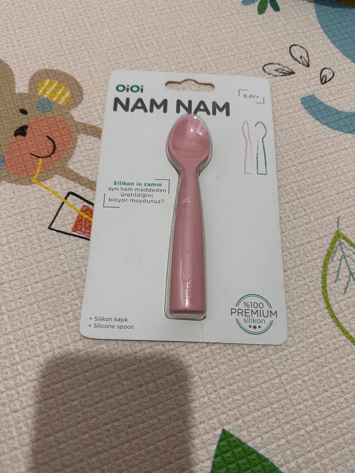 Turkuaz Bebek Mama Önlüğü - Görsel 2