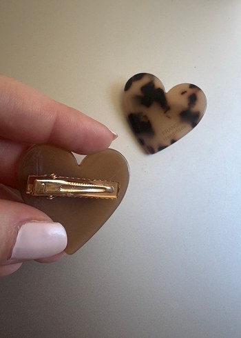 Kalp Şekilli toka seti - Görsel 2