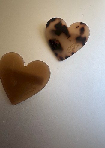 Kalp Şekilli toka seti - Görsel 3