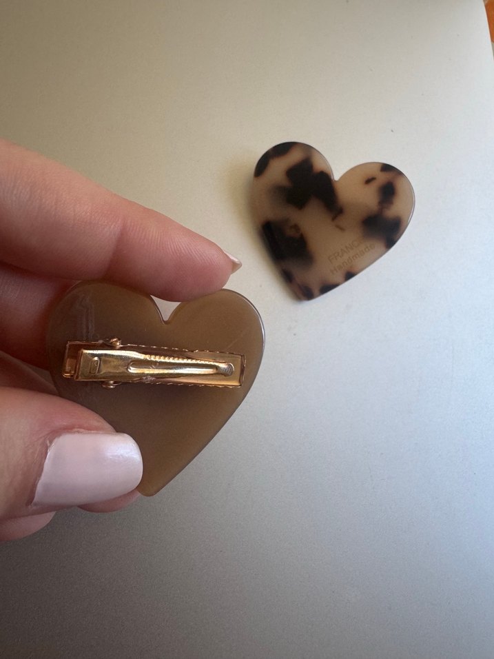 Kalp Şekilli toka seti - Görsel 2