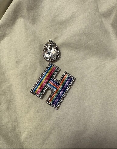 H harfi küpe - Görsel 6