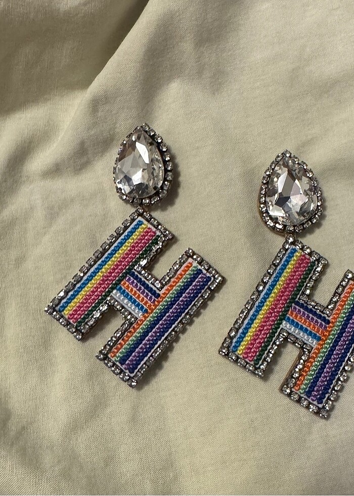 H harfi küpe - Görsel 4