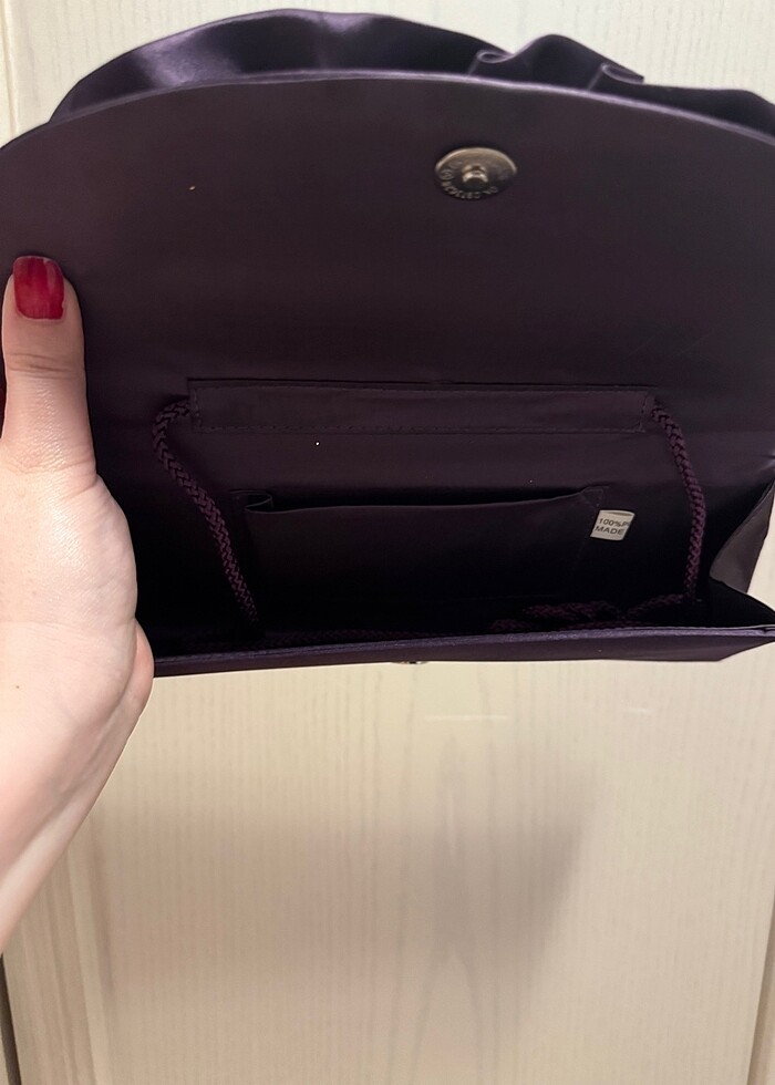 Mor el çantası - Görsel 5