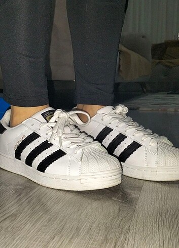 36 Beden beyaz Renk Adidas ...
