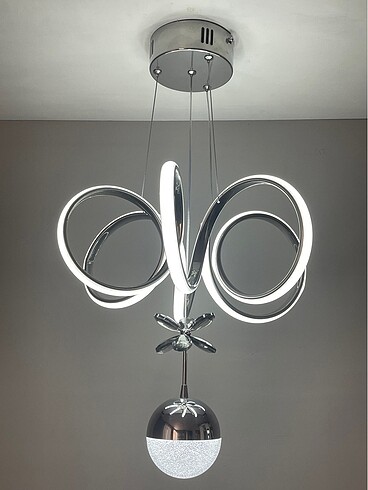 MODERN KIVRIMLI SARKIT LED AVİZE