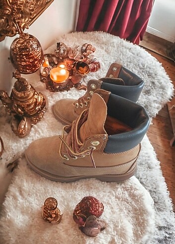 37 Beden camel Renk Bayan Timberland Bot