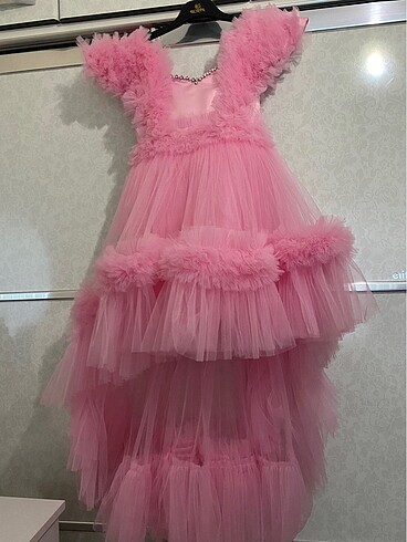Pembe elbise çocuk