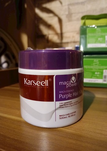 Karseell Maca Power Mor Saç Maskesi 500ml - Görsel 6