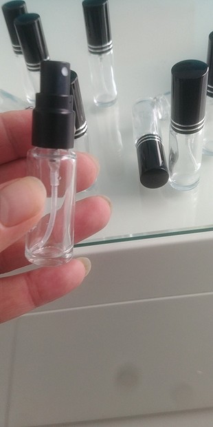 30 Adet Boş spreyli PARFÜM şişeleri 5ml
