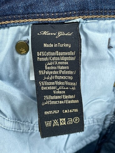 universal Beden lacivert Renk Mavi Jeans Jean / Kot %70 İndirimli.