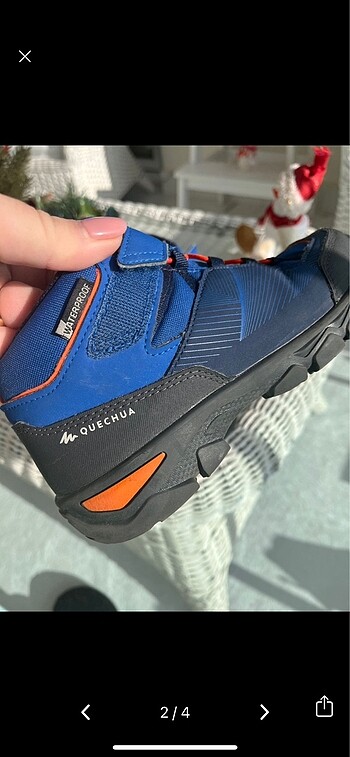 34 Beden çeşitli Renk Decathlon çocuk bot