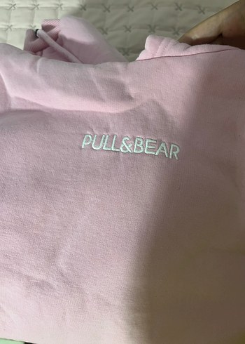Pull and Bear Pembe Sweatshirt