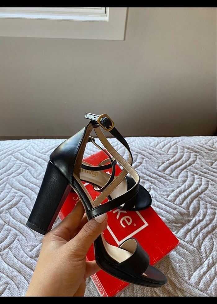 8 cm topuklu ayakkabı - Görsel 2