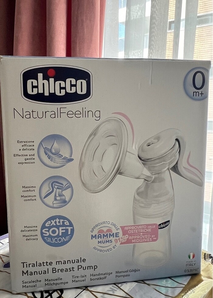 Chicco manuel göğüs pompası - Görsel 4