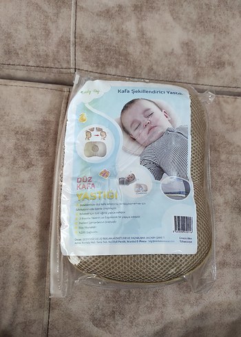 Bebek Kafa Şekillendirici Yastık - Bej