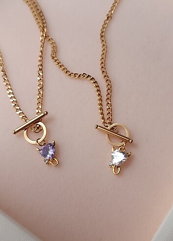 Beden altın Renk Swarovski çelik kolye ?