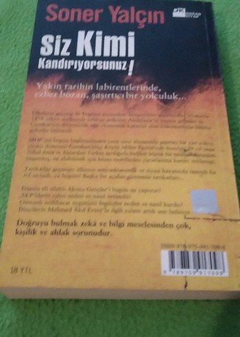 Siz Kimi Kandırıyorsunuz! - Soner Yalçın - Görsel 2