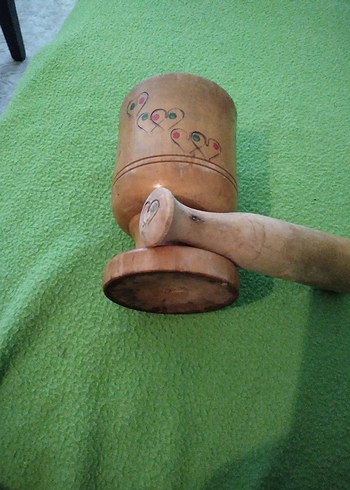 Ahsap havan el oymasi - Görsel 4