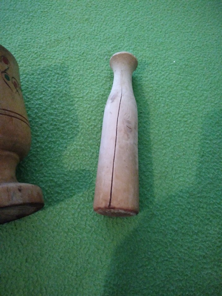 Ahsap havan el oymasi - Görsel 5